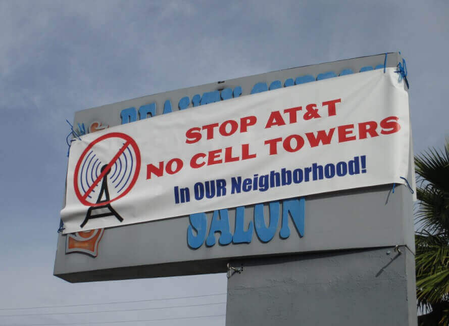 No cell tower in our hood