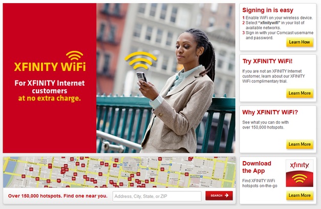 Xfinity WiFi Everywhere