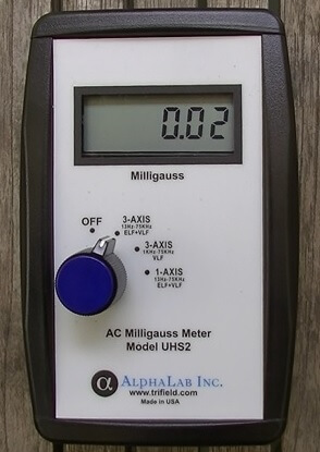 Alpha Labs UHS2 Gauss Meter EMF Analysis