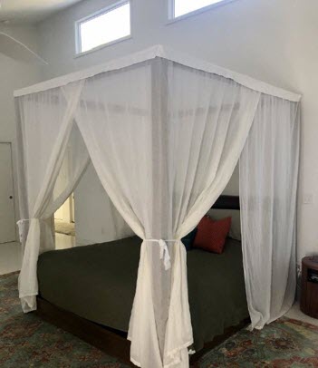 Custom Size Swiss Shield Bed Canopy