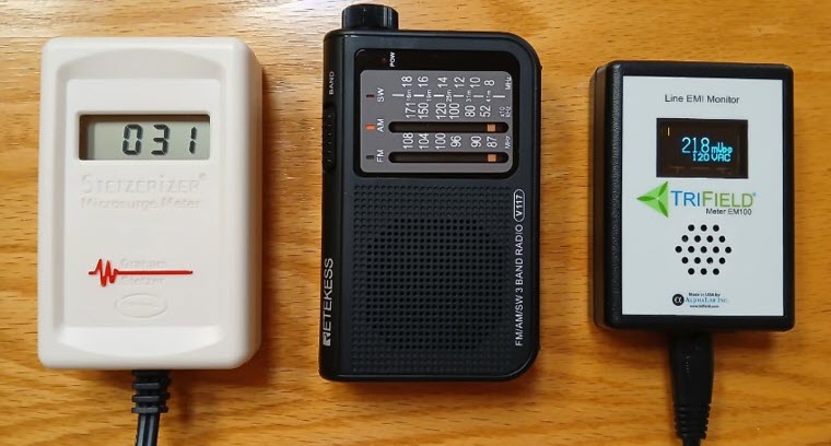 Recommended Dirty Electricity EMF Meters