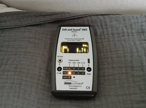 AC Electric Field with Circuit Breakers Off