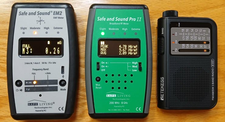 Safe and Sound EM2 EMF Meter Kit 2026